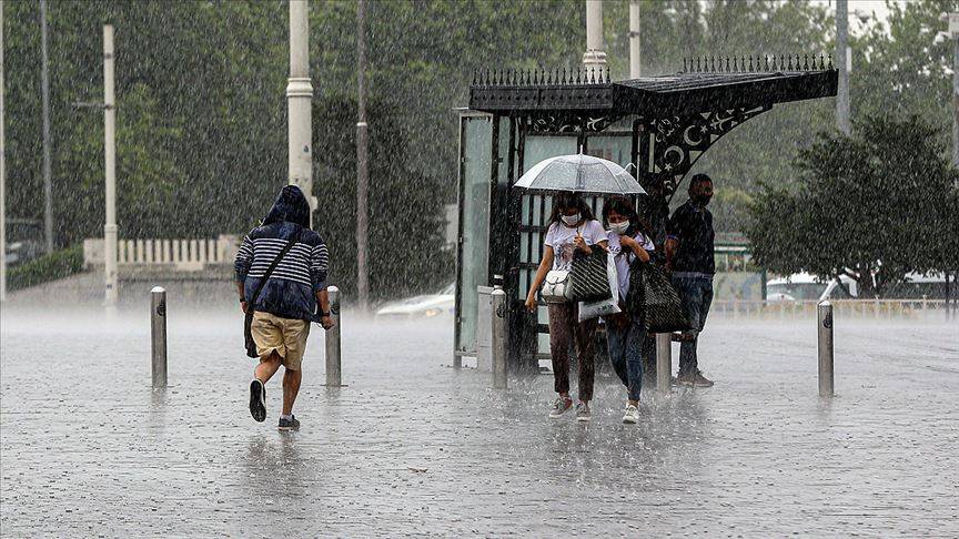 Meteoroloji saat verip 5 ili uyardı! Kuvvetli sağanak vuracak 3